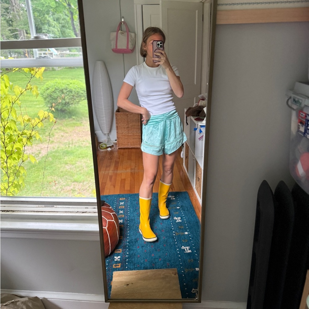 Sperry Top-sider yellow rain boot